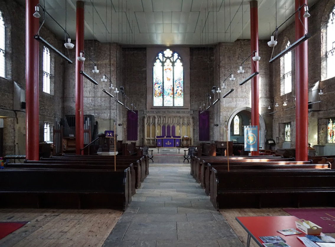 Figure 10b. St. Mark Church, Clerkenwell, after the reconstruction by H. Norman Haines. Courtesy British History Online